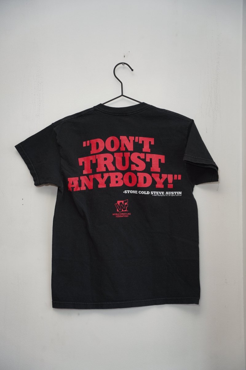 1998 WWF Stone Cold Steve Austin Don’t Trust Anybody Shirt - Keep It Classic