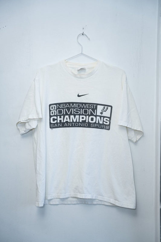 1999 Nike San Antonio Spurs Division Champions Shirt - Keep It Classic