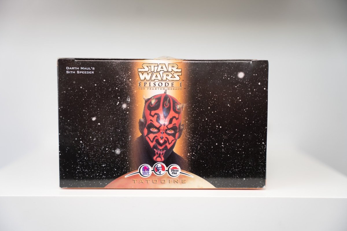 1999 Star Wars Episode 1 Taco Bell KFC Pizza Hut Darth Maul’s Sith Speeder Toy - Keep It Classic