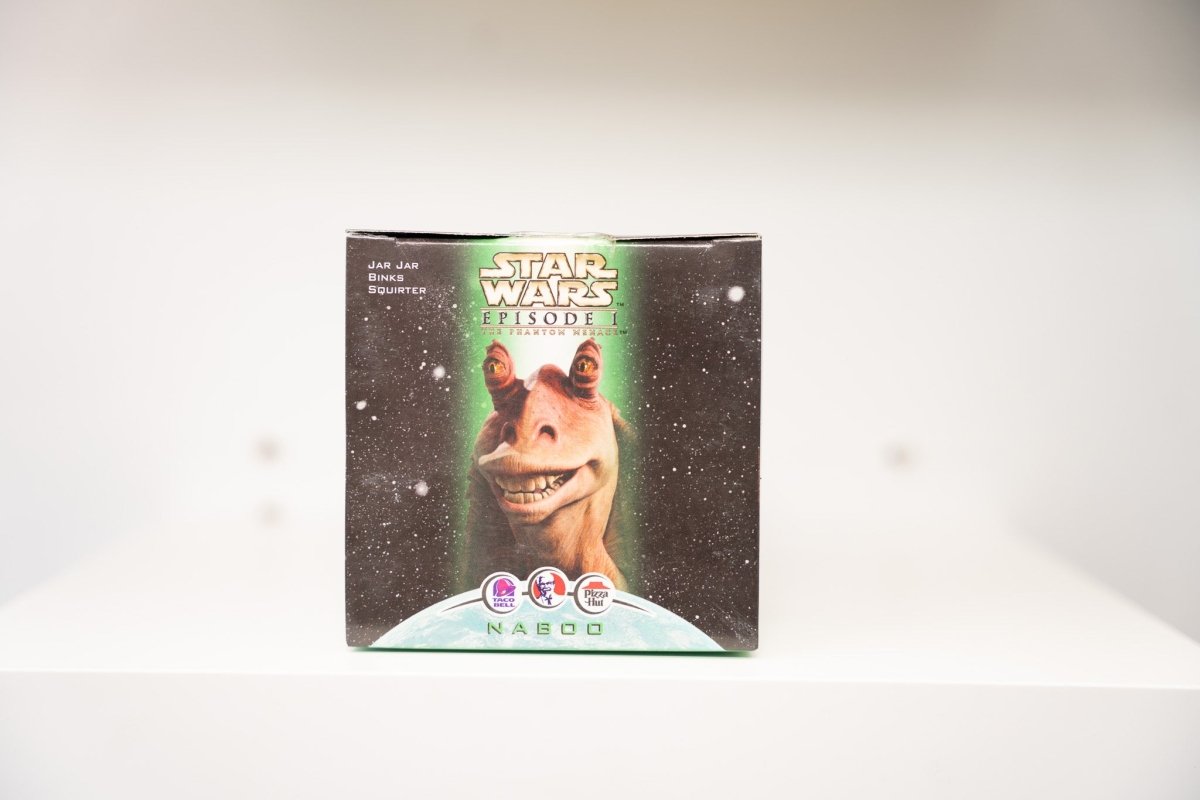 1999 Star Wars Episode 1 Taco Bell KFC Pizza Hut Jar Jar Bink’s Squirter Toy - Keep It Classic