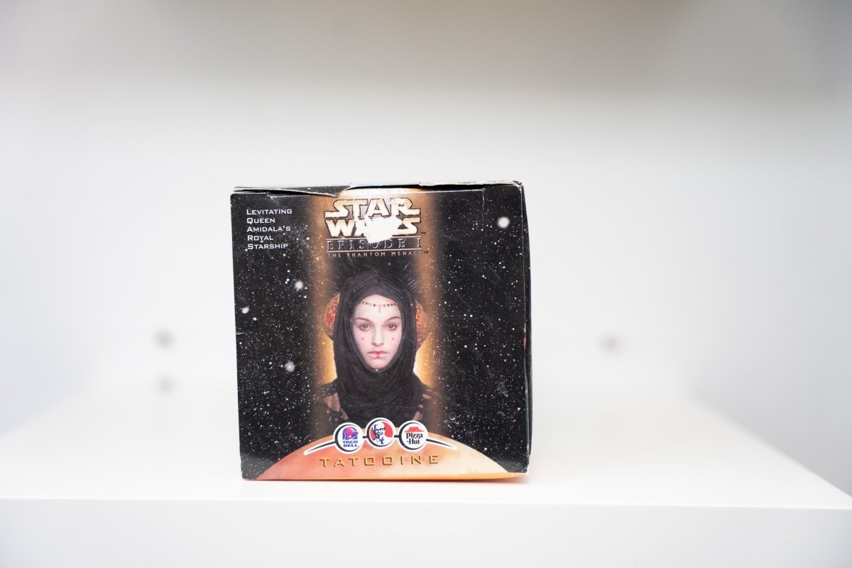 1999 Star Wars Episode 1 Taco Bell KFC Pizza Hut Levitating Queen Amidala’s Starship Toy - Keep It Classic
