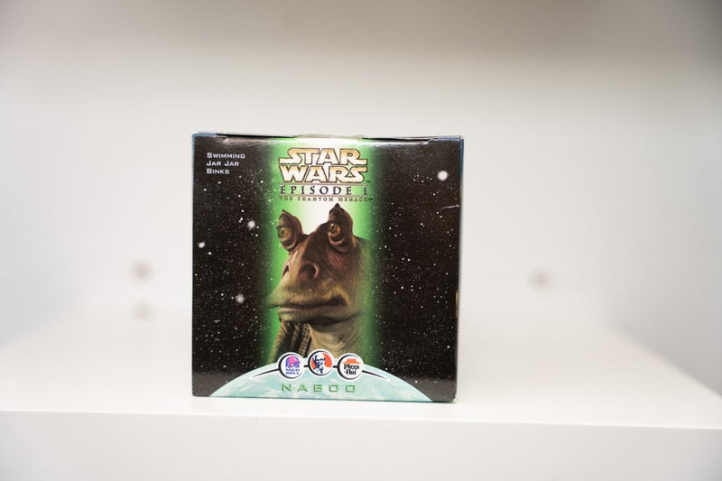 1999 Star Wars Episode 1 Taco Bell KFC Pizza Hut Swimming Jar Jar Binks Toy