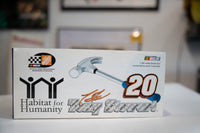 Action 1/24 scale NASCAR diecast car number 20 with Home Depot and Habitat for Humanity sponsorship livery from 1999