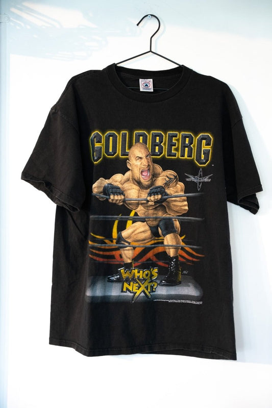 1999 WCW Goldberg ‘Who’s Next?’ Tee Size X - Large - Keep It Classic