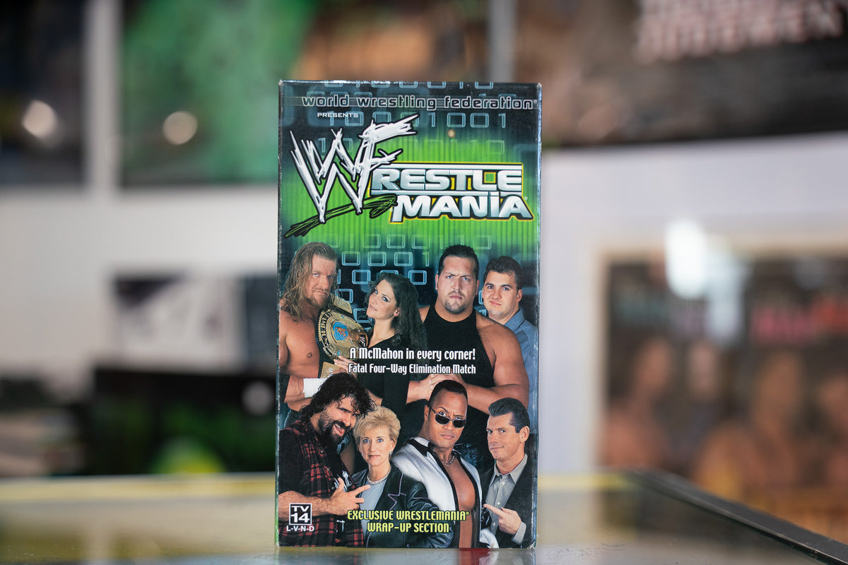 WWF WrestleMania 16 (2000) VHS Tape
