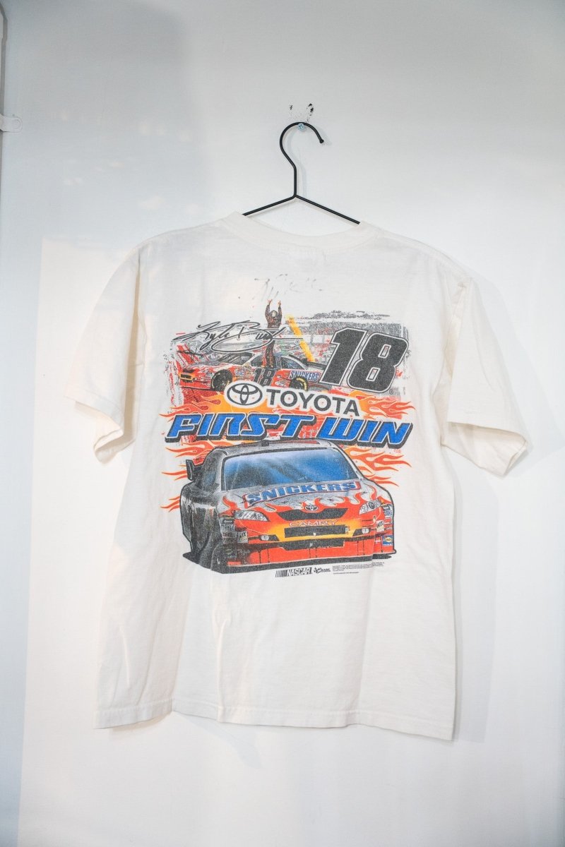 2008 NASCAR Kyle Busch First Win Shirt Size Medium - additional view - Keep It Classic Las Vegas