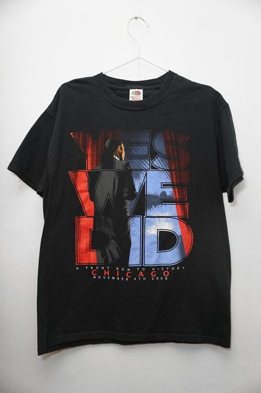 2008 Obama Yes We Did Shirt Large - Keep It Classic