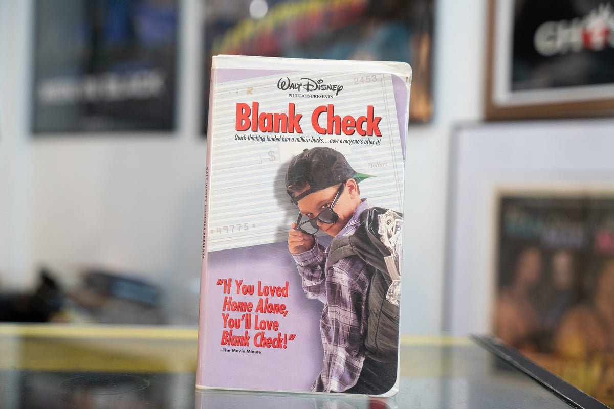 Blank Check VHS