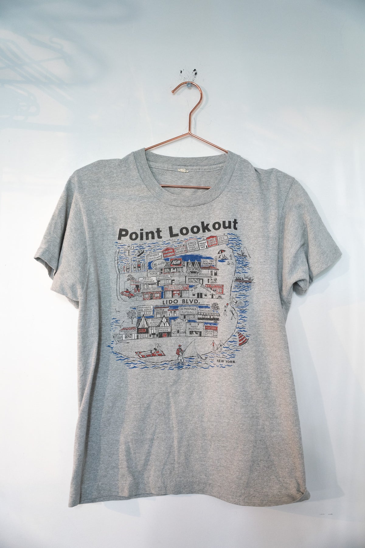 Vintage Point Lookout New York Shirt Size Small