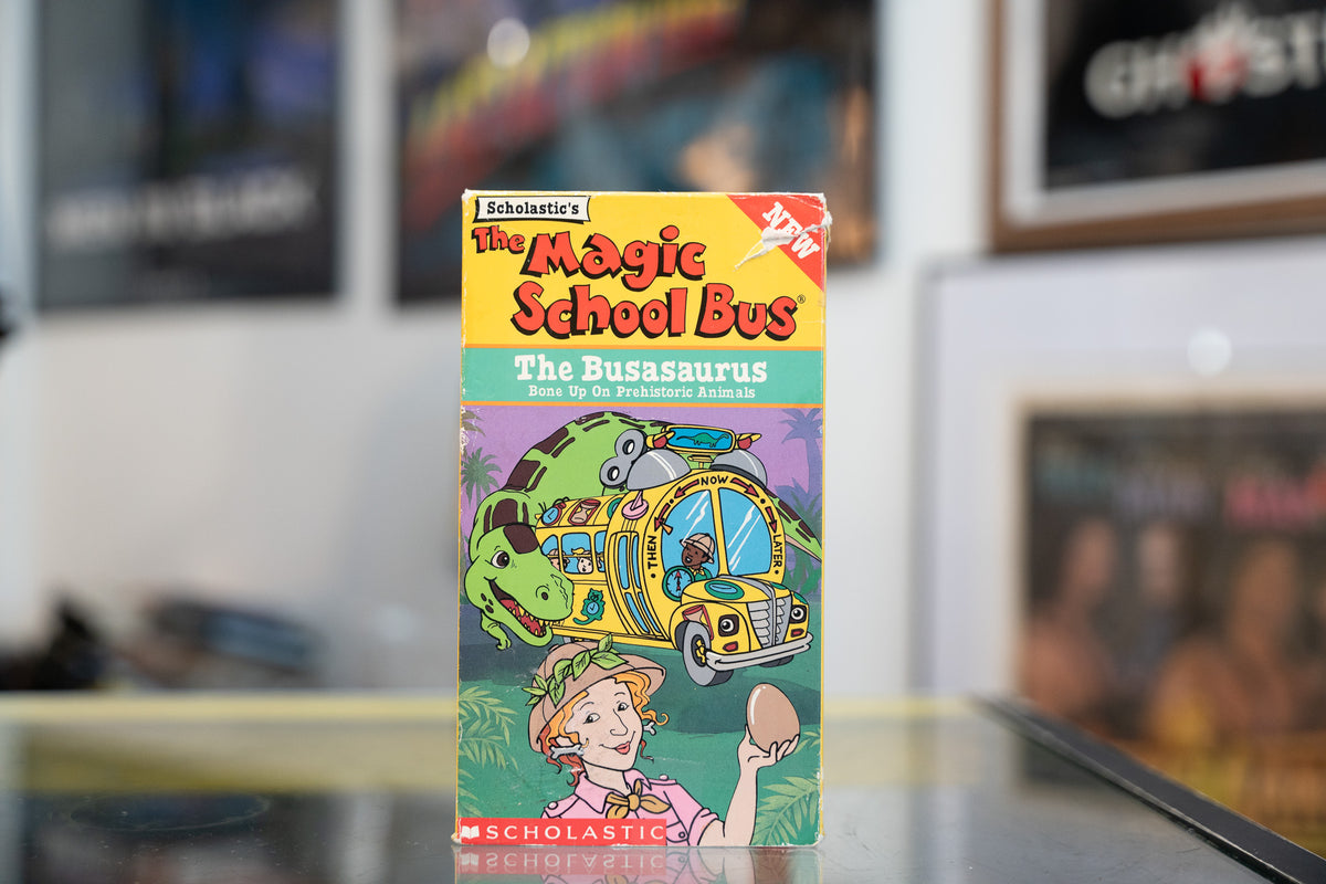 The Magic School Bus The Busasaurus VHS