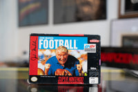 Super Nintendo John Madden Football CIB w Poster