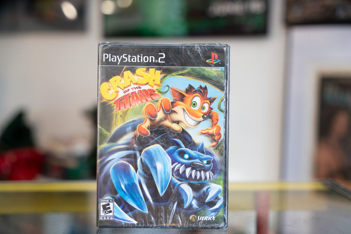 PS2 Crash of The Titans Sealed