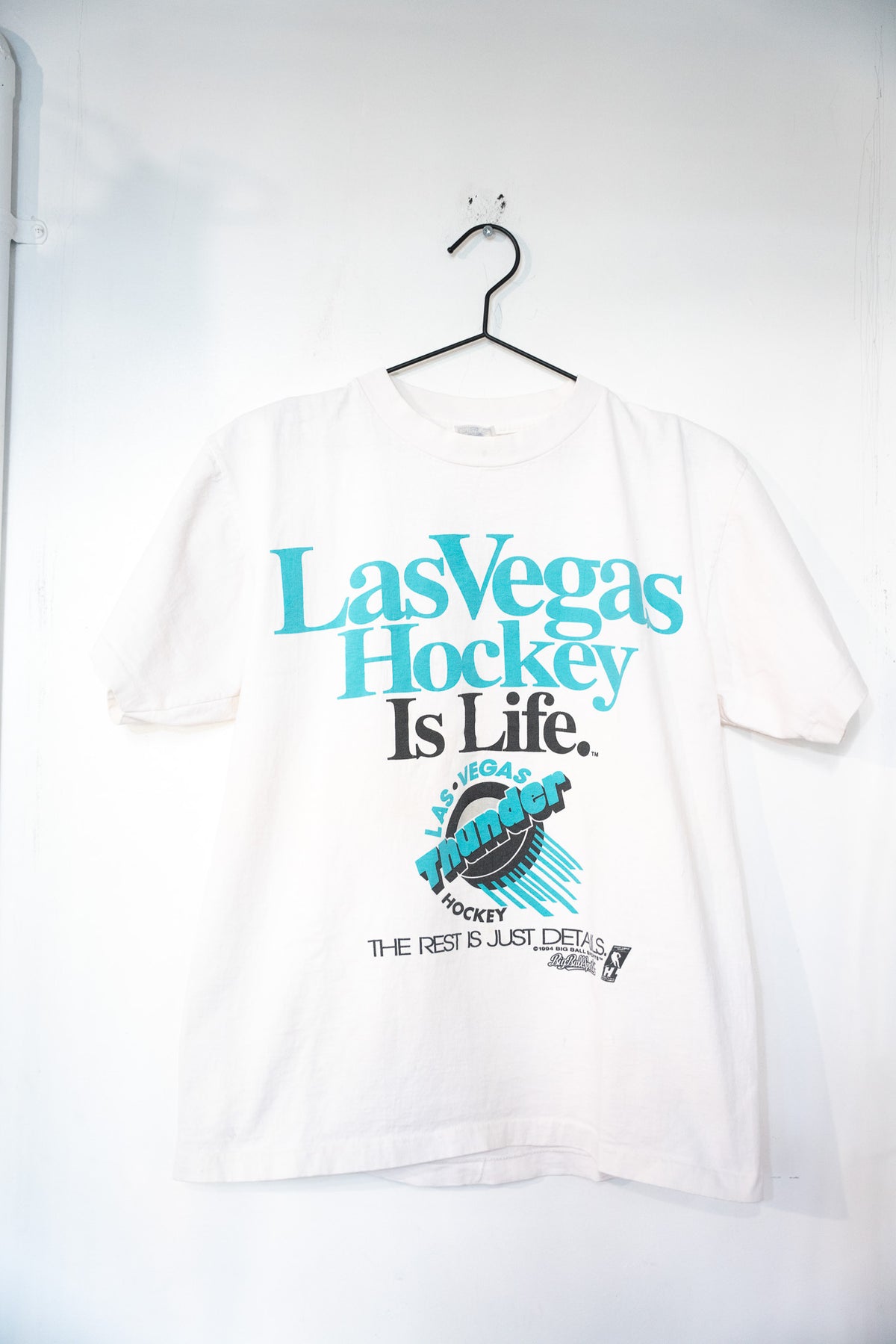 90s Las Vegas Thunder Las Vegas Hockey Is Life Shirt Size Medium