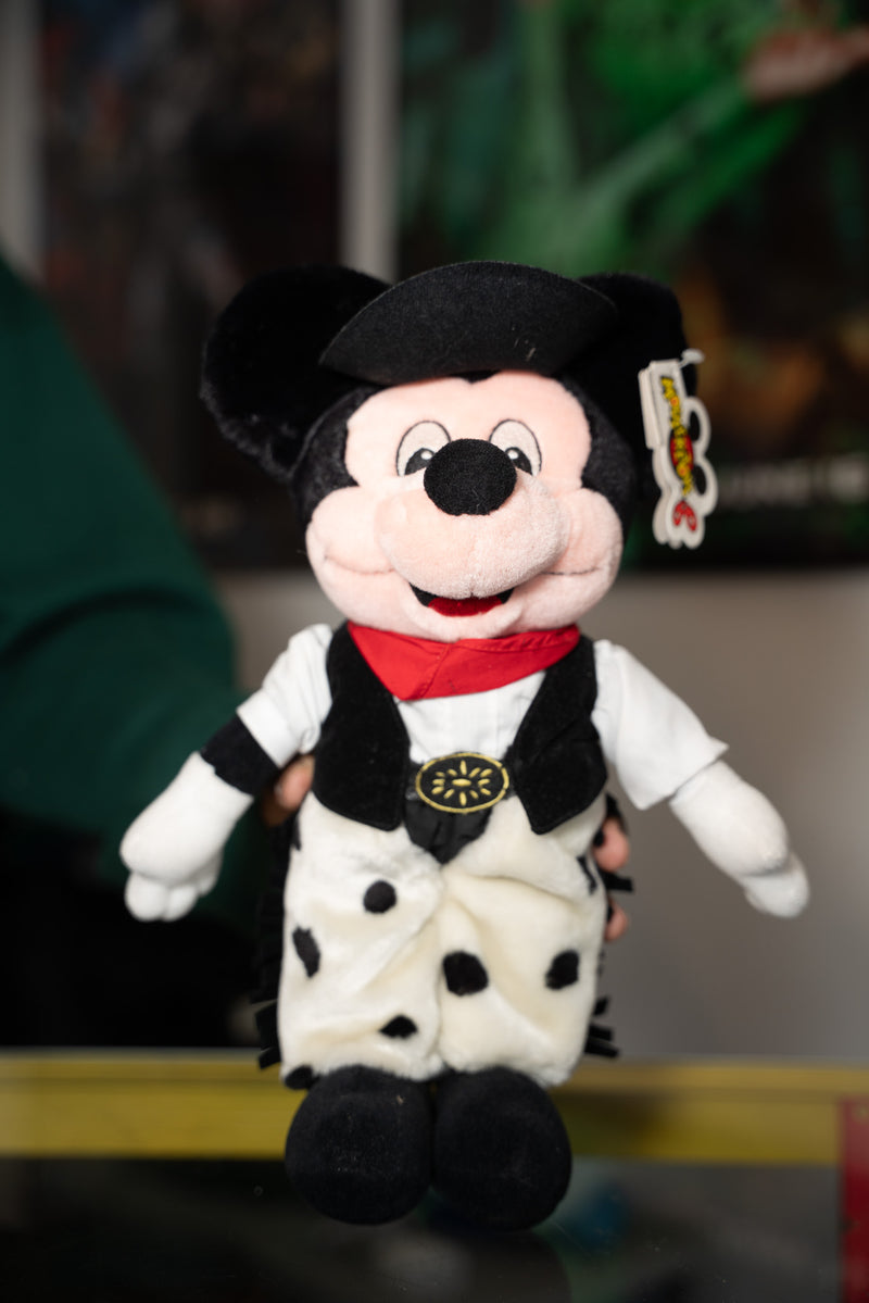 Vintage Disney Sheriff Mickey Mouse Plush
