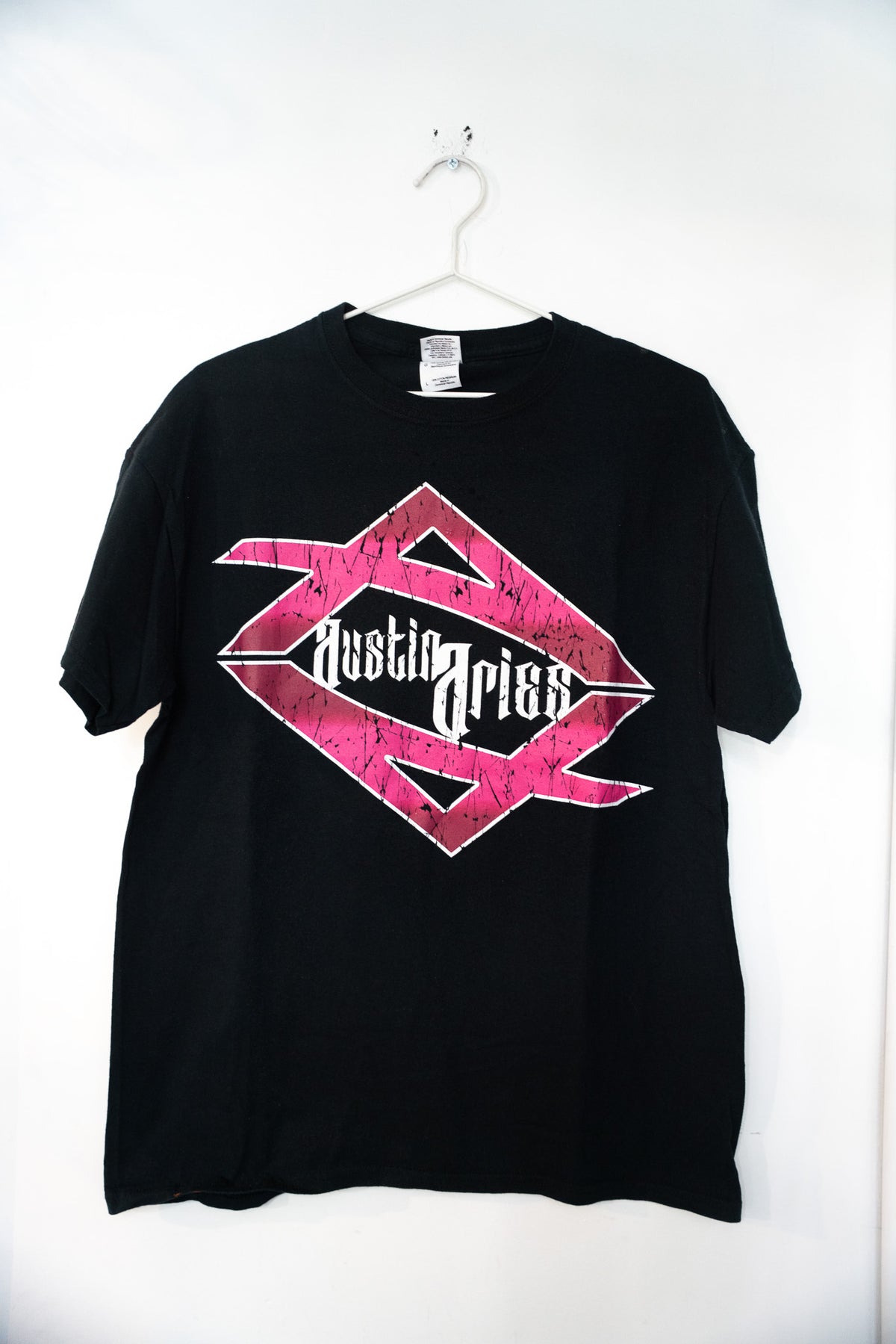 Vintage TNA Wrestling Austin Aries The Greatest Man That Ever Lived Shirt Size Large