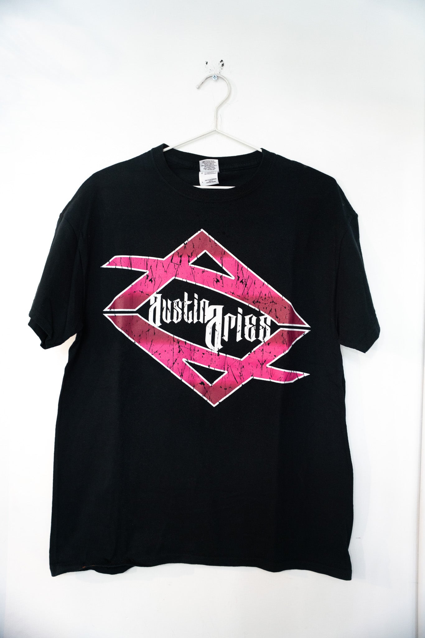 Vintage TNA Wrestling Austin Aries The Greatest Man That Ever Lived Shirt Size Large