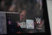 Dominik Mysterio WWE Autographed 16" x 20" WrestleMania 41 Raising Title Photograph with "And New" Inscription 11/50