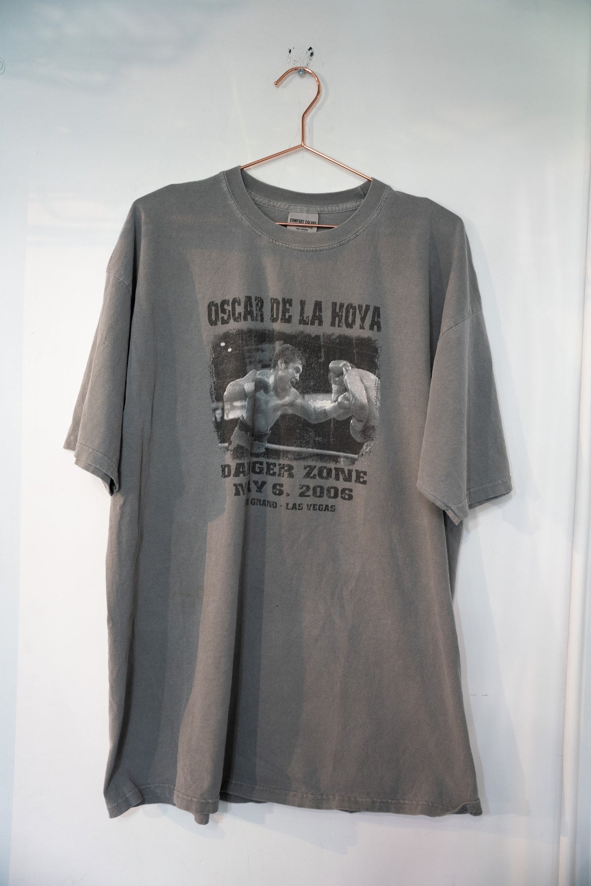 2006 Oscar De La Hoya Danger Zone Shirt Size XL