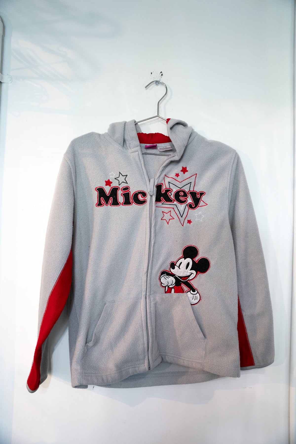 Vintage Disney Mickey Mouse Fleece Sweater Size Small