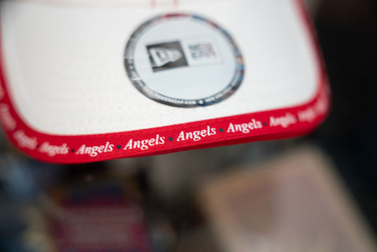 White New Era Los Angeles Angels Baseball Cap