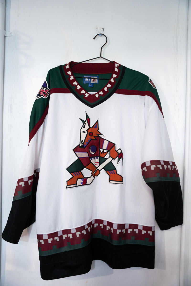 Vintage Starter Phoenix Coyotes Jersey Size XXL