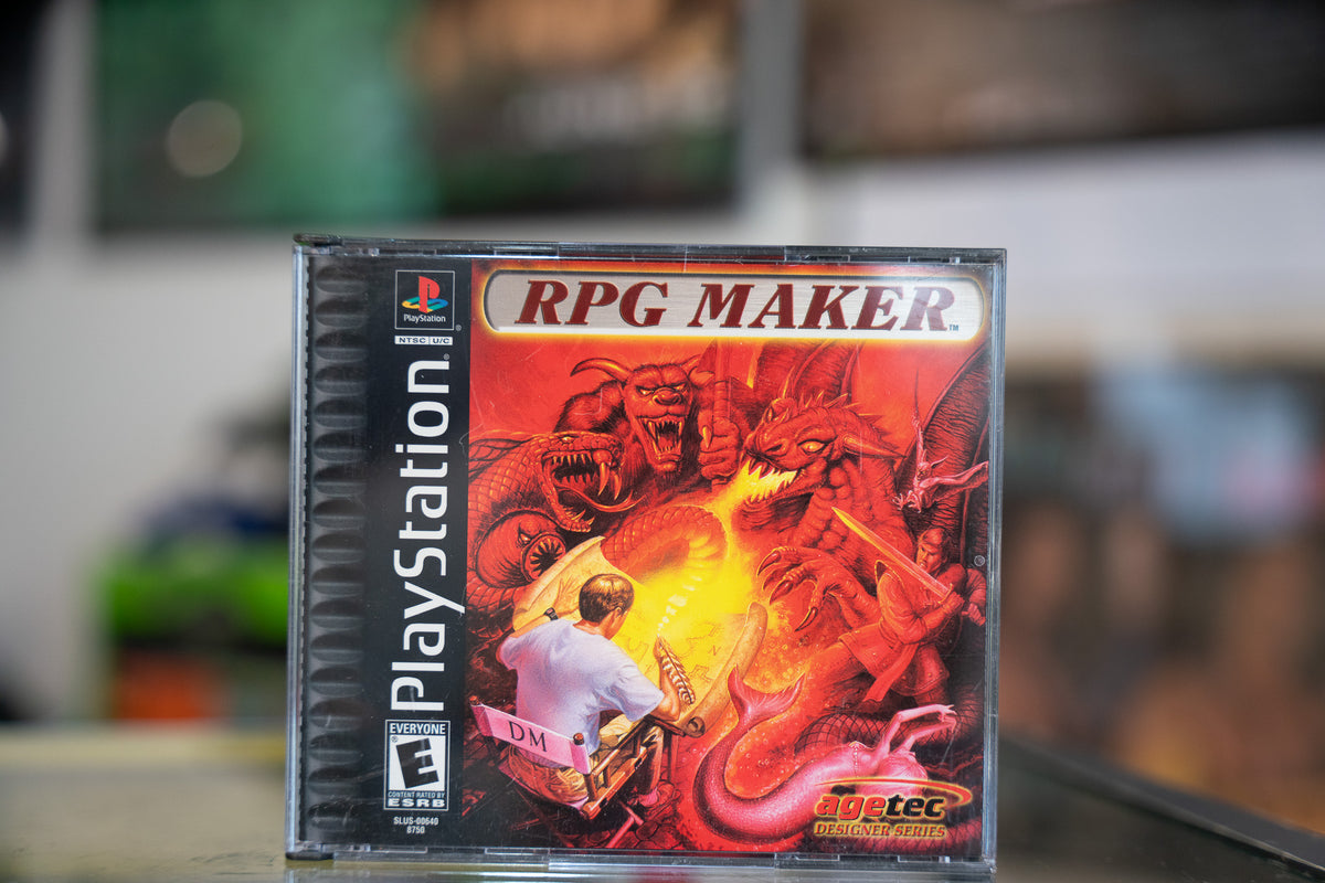 RPG Maker - PlayStation 1 (PS1) - Complete in Case