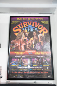 1992 WWF Survivor Series PPV Promo Poster
