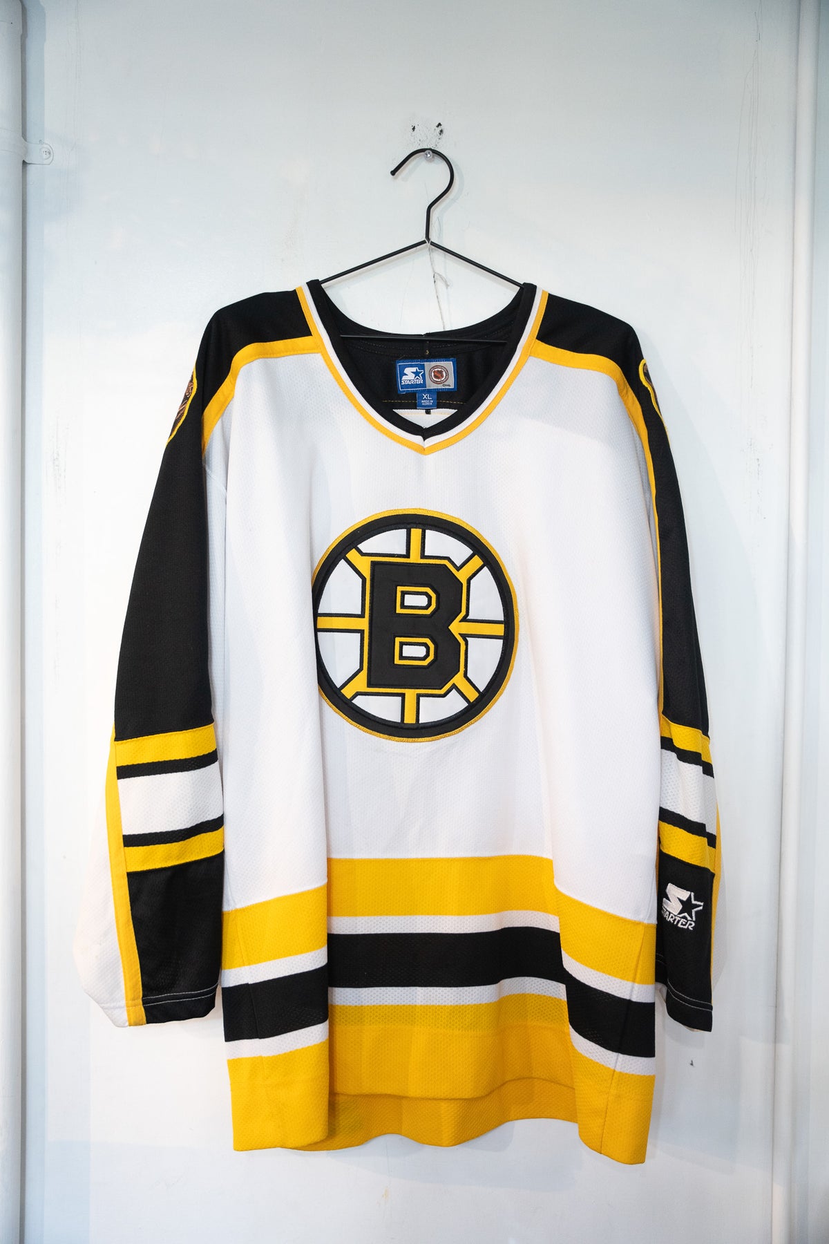 90s Boston Bruins Starter Blank Jersey Size XL