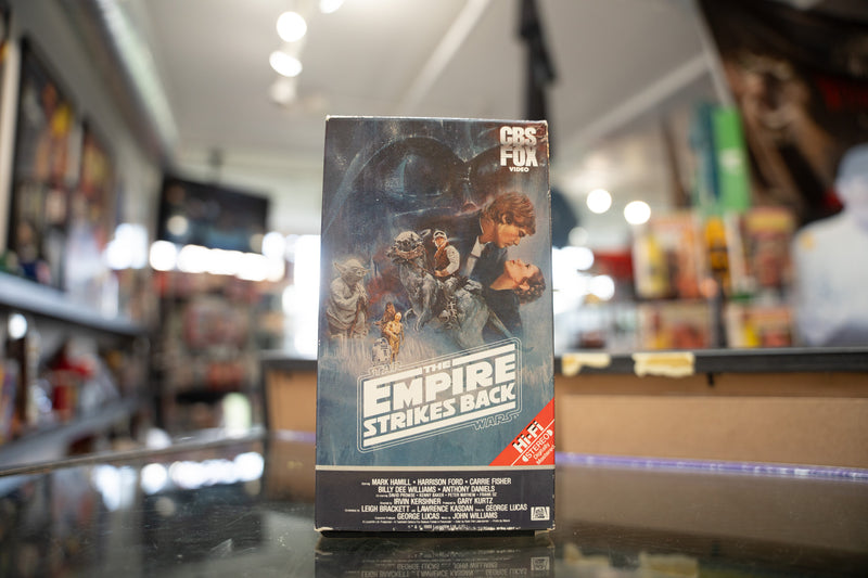 Star Wars The Empire Strikes Back Red Label CBS Fox VHS