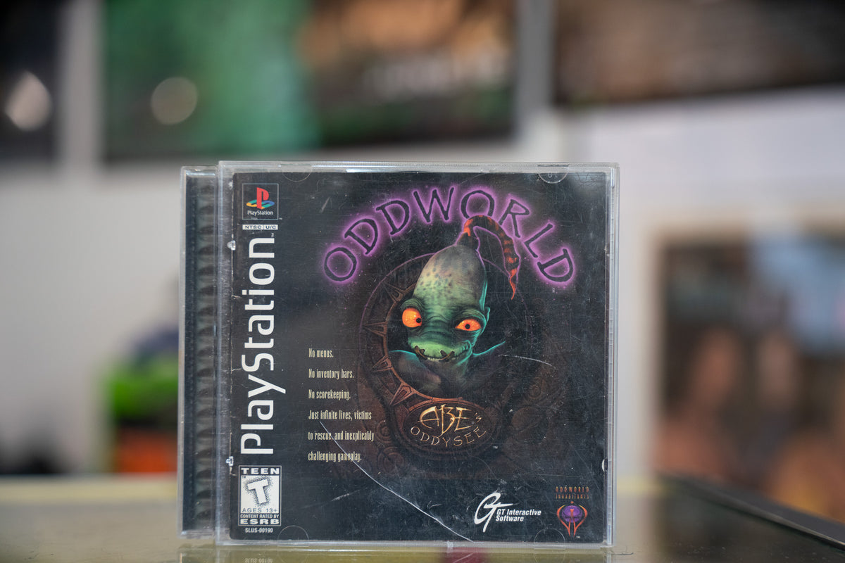 Oddworld: Abe’s Oddysee - PlayStation 1 (PS1) - Complete in Case