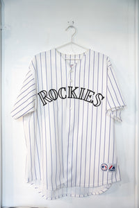Colorado Rockies Majestic Genuine Merchandise Jersey Size XL