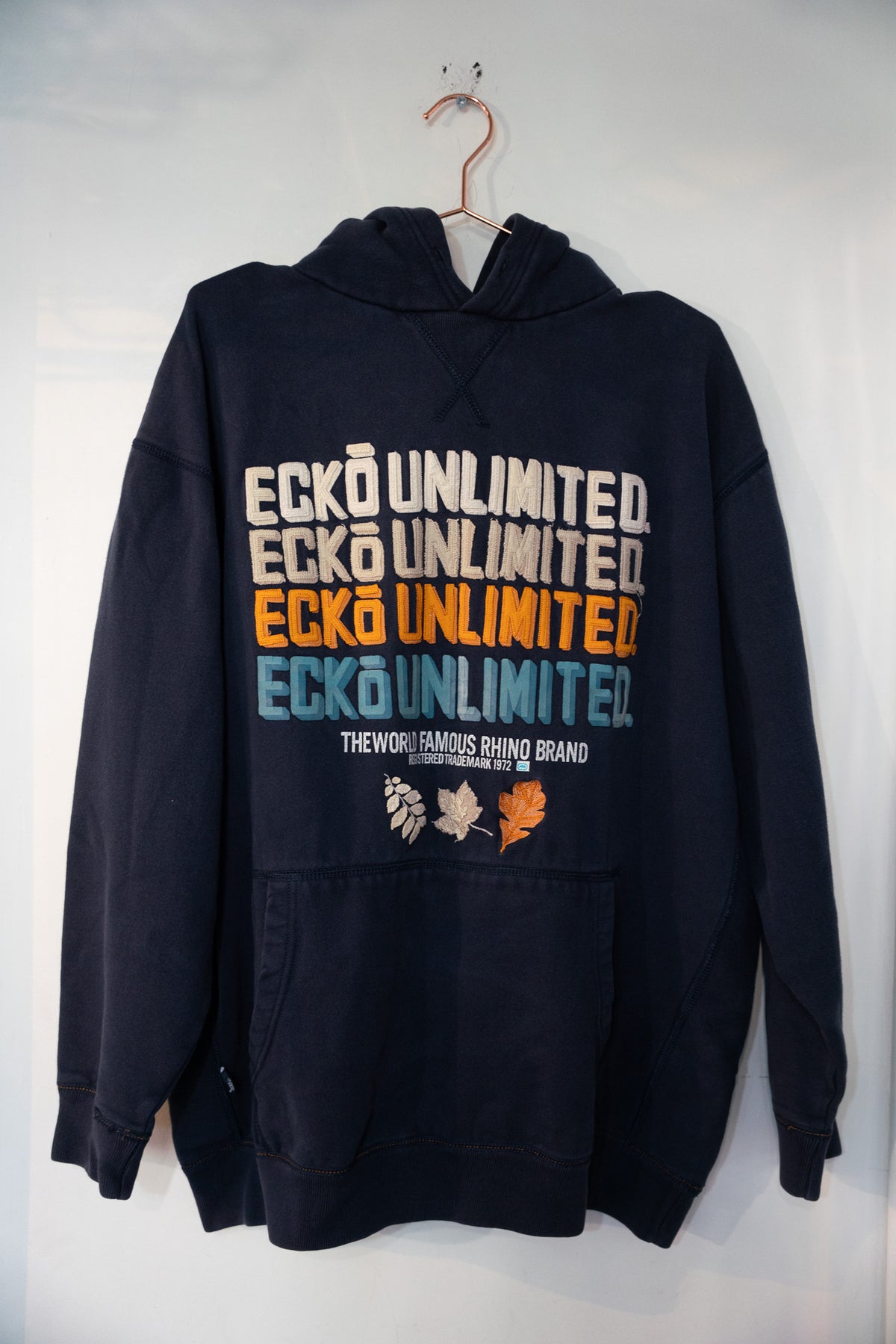 Y2K Ecko Unlimited Hoodie Sweater Size XL
