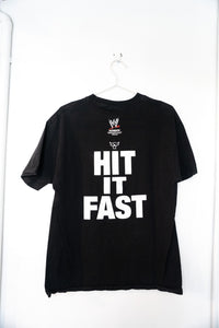 2003 WWE The Rock Hit It Strong Shirt Size Large photo 2