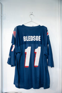 1995 Drew Bledsoe New England Patriots Starter Authentic Apparel Jersey Size 52