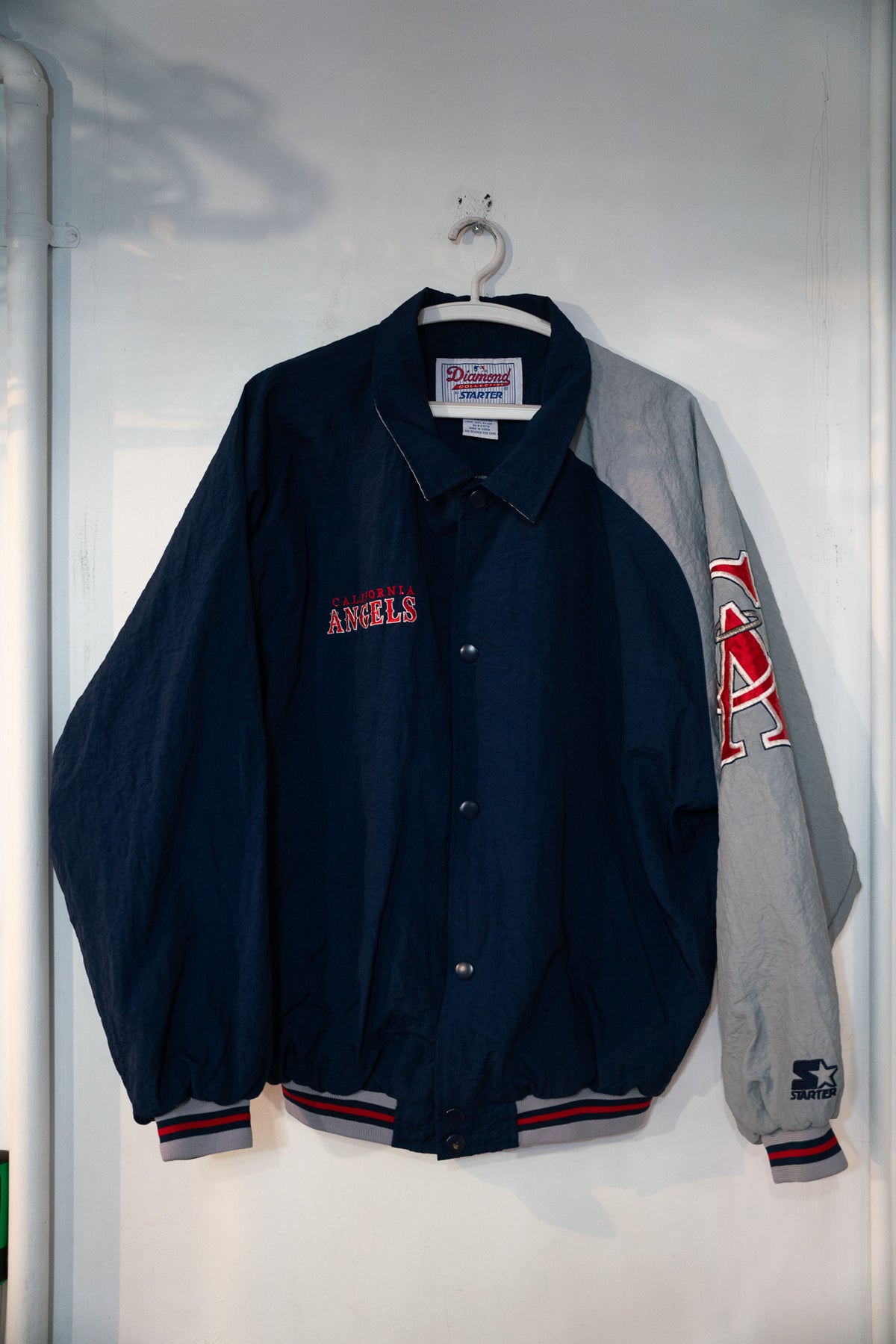 80s Starter Diamond Collection California Angels Jacket Size Large