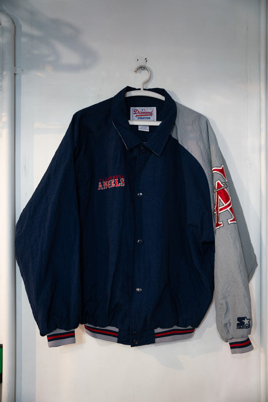 80s Starter Diamond Collection California Angels Jacket Size Large
