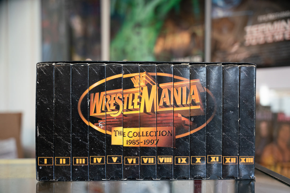 WWF WrestleMania: The Collection (1985-1997) – Complete VHS Box Set (Vols. I-XIII)