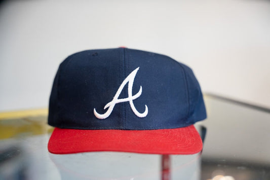 90s Atlanta Braves Snap Back Hat - Keep It Classic