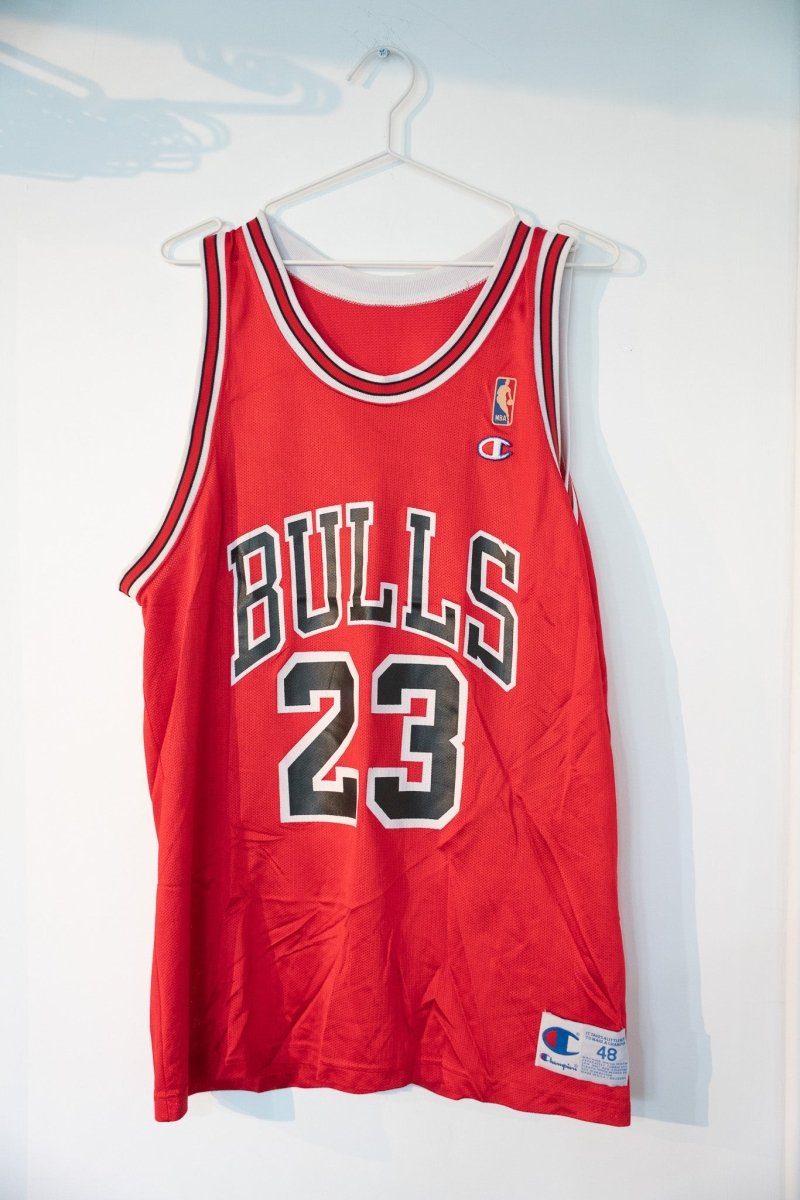 90s Champion Chicago Bulls Michael Jordan Jersey Size 48