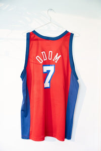 Champion Los Angeles Clippers basketball jersey in purple, size large, from the 1990s era with player number and name across back