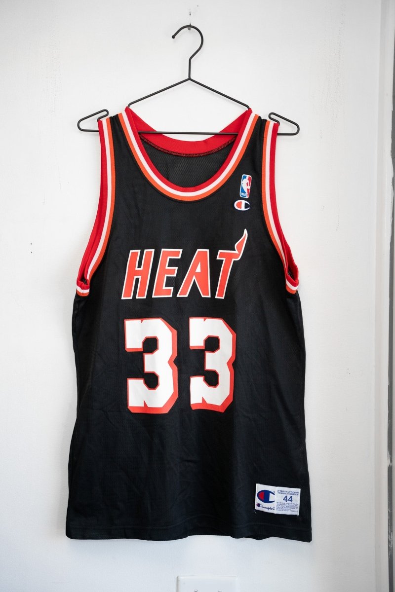90s Champion Miami Heat Alonzo Mourning Jersey - Keep It Classic
