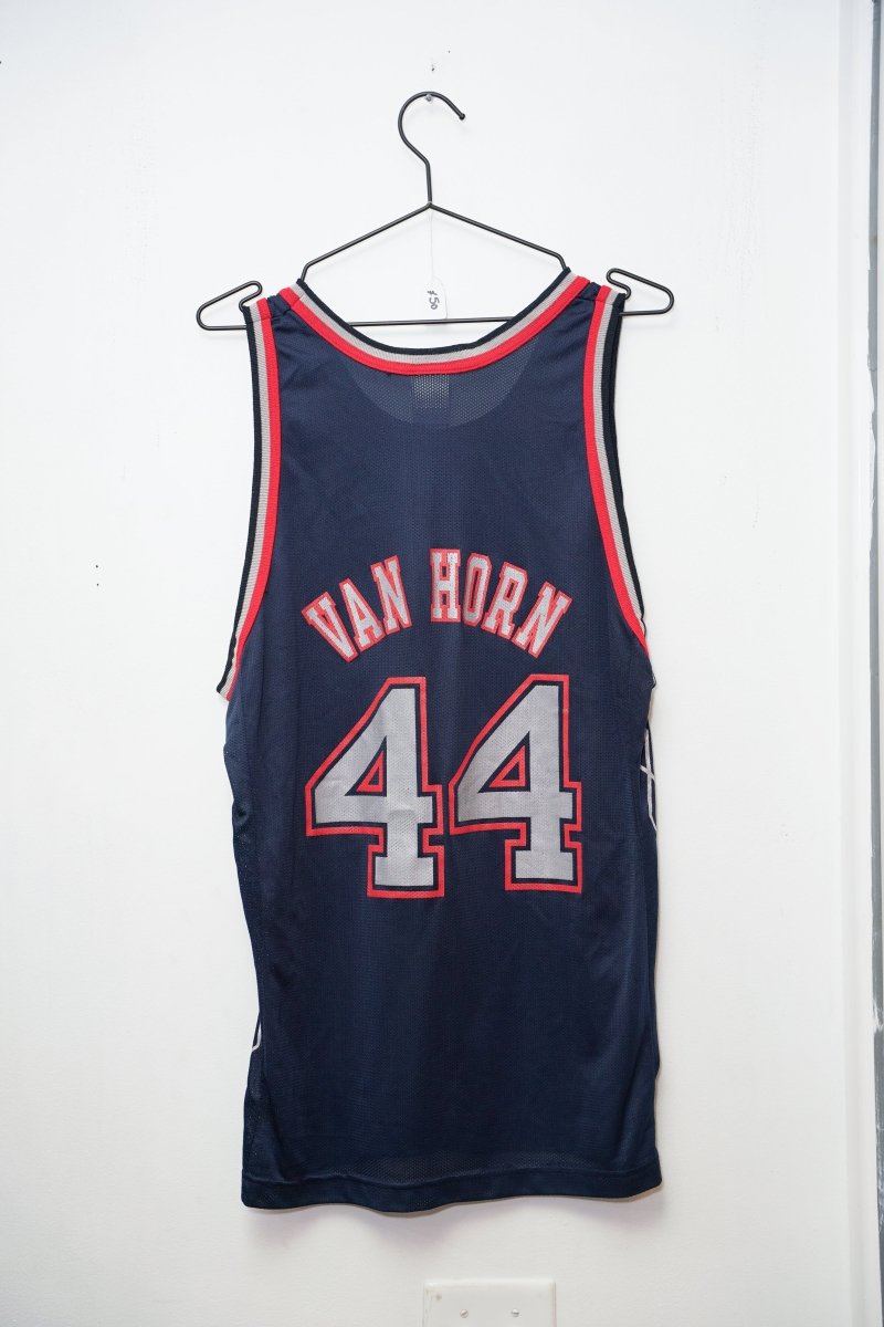 90s Champion New Jersey Nets Keith Van Horn Jersey sz 44 - Keep It Classic