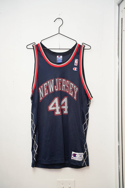 90s Champion New Jersey Nets Keith Van Horn Jersey sz 44 - Keep It Classic