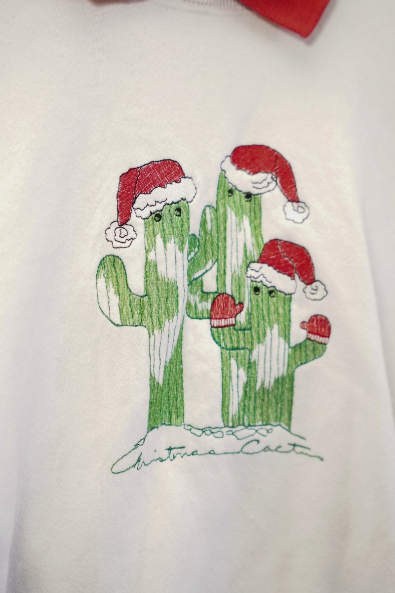 90s Christmas Cactus Sweater - Keep It Classic