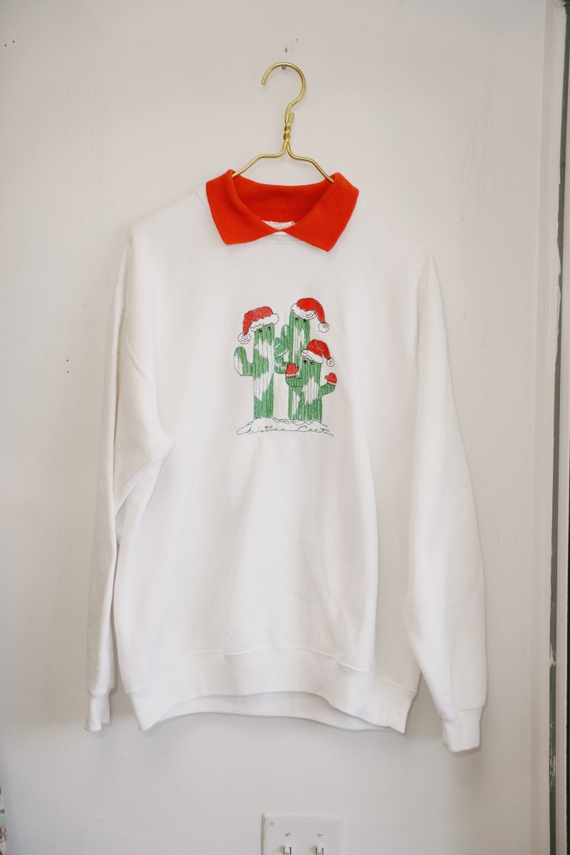 90s Christmas Cactus Sweater - Keep It Classic