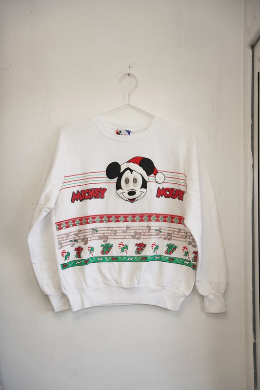 90s Disney Mickey Christmas Sweater - Keep It Classic