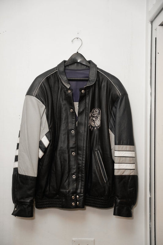 90s Jeff Hamilton Georgetown Hoyas Reversible Jacket w OG Tag Large - Keep It Classic