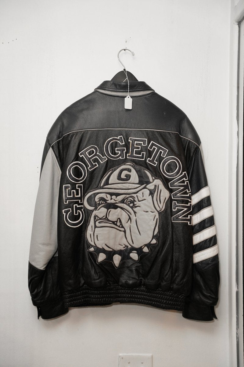 90s Jeff Hamilton Georgetown Hoyas Reversible Jacket w OG Tag Large - Keep It Classic