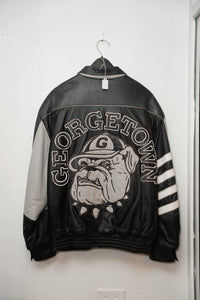 90s Jeff Hamilton Georgetown Hoyas Reversible Jacket w OG Tag Large - Keep It Classic