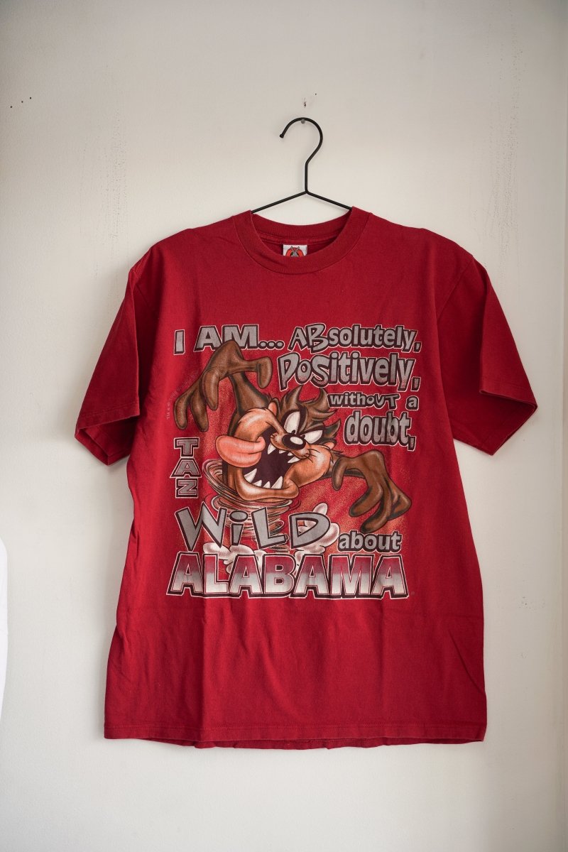 90s Looney Tunes Taz Alabama Shirt - Keep It Classic